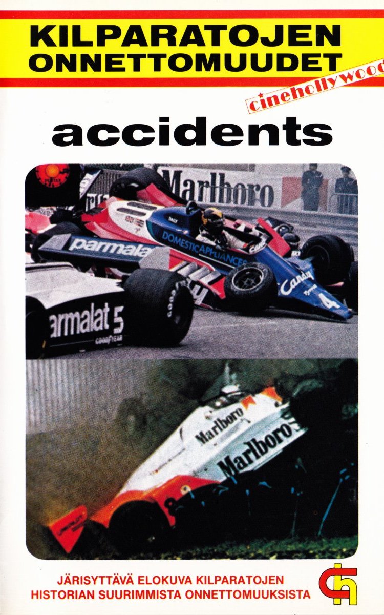 Klikkaa tarkasteltavaksi Kilparatojen onnettomuudet